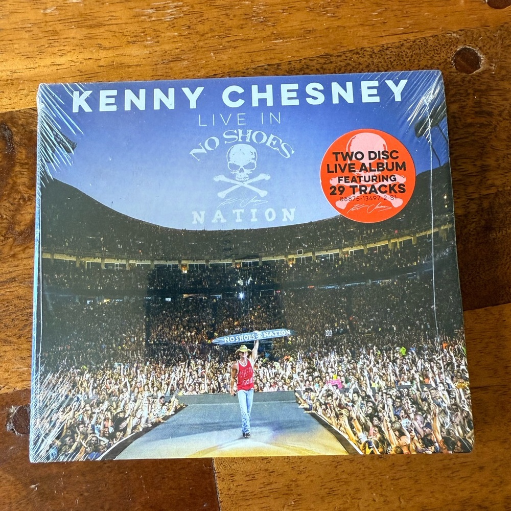 Kenny Chesney Live in No Shoes Nation CD